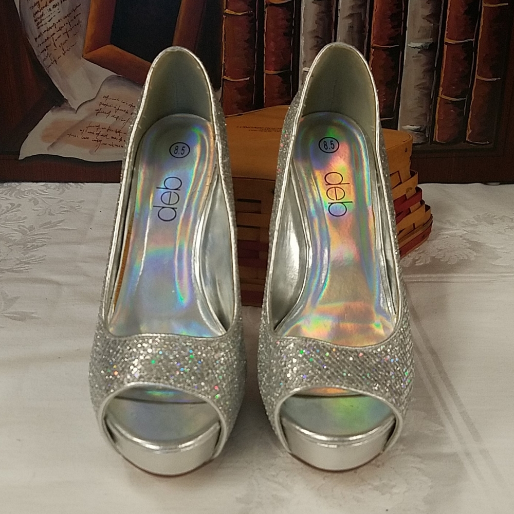Deb Silver Shoes